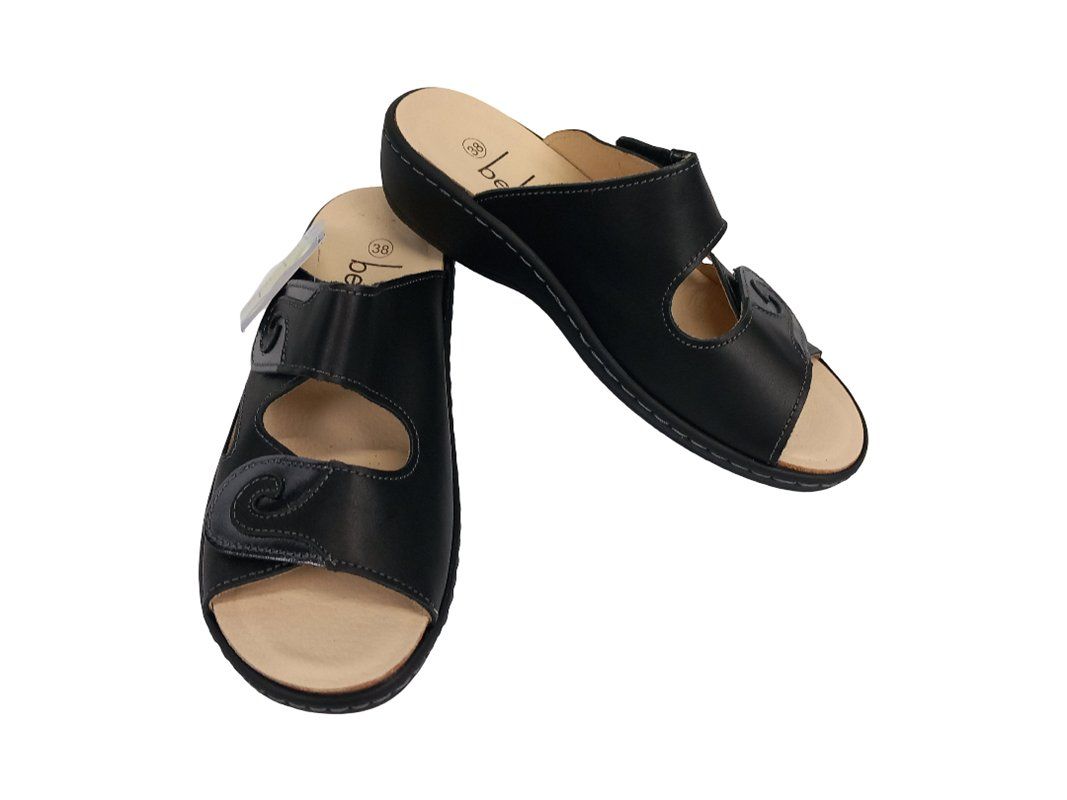 Damenschuhe: BELVIDA 2-Klett Pantolette Gr.38 – Neu (gemäss Beschreibung) aus Hünenberg von Restwert_Zug