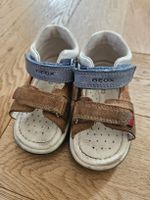 Geox Sandalen braun blau Grösse 22 gebrauchter Zustand
