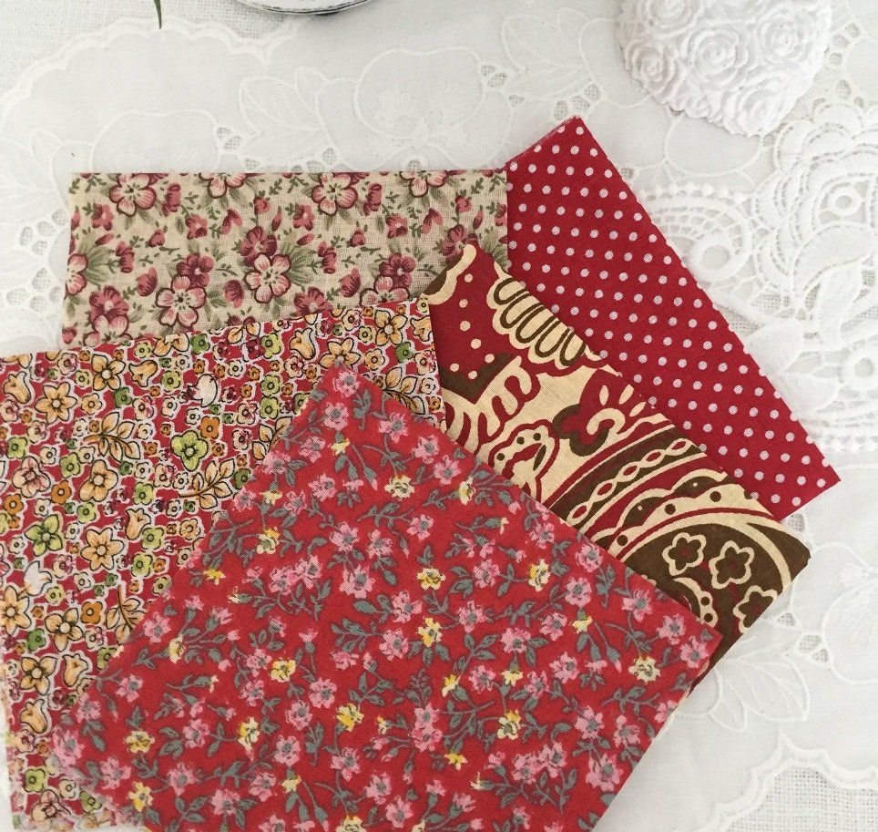 Tessuti: Stoff Baumwolle Set 5 Stück 25 x 25 cm – Nuovo (secondo la descrizione) da Thun venduto da Rowaner 1