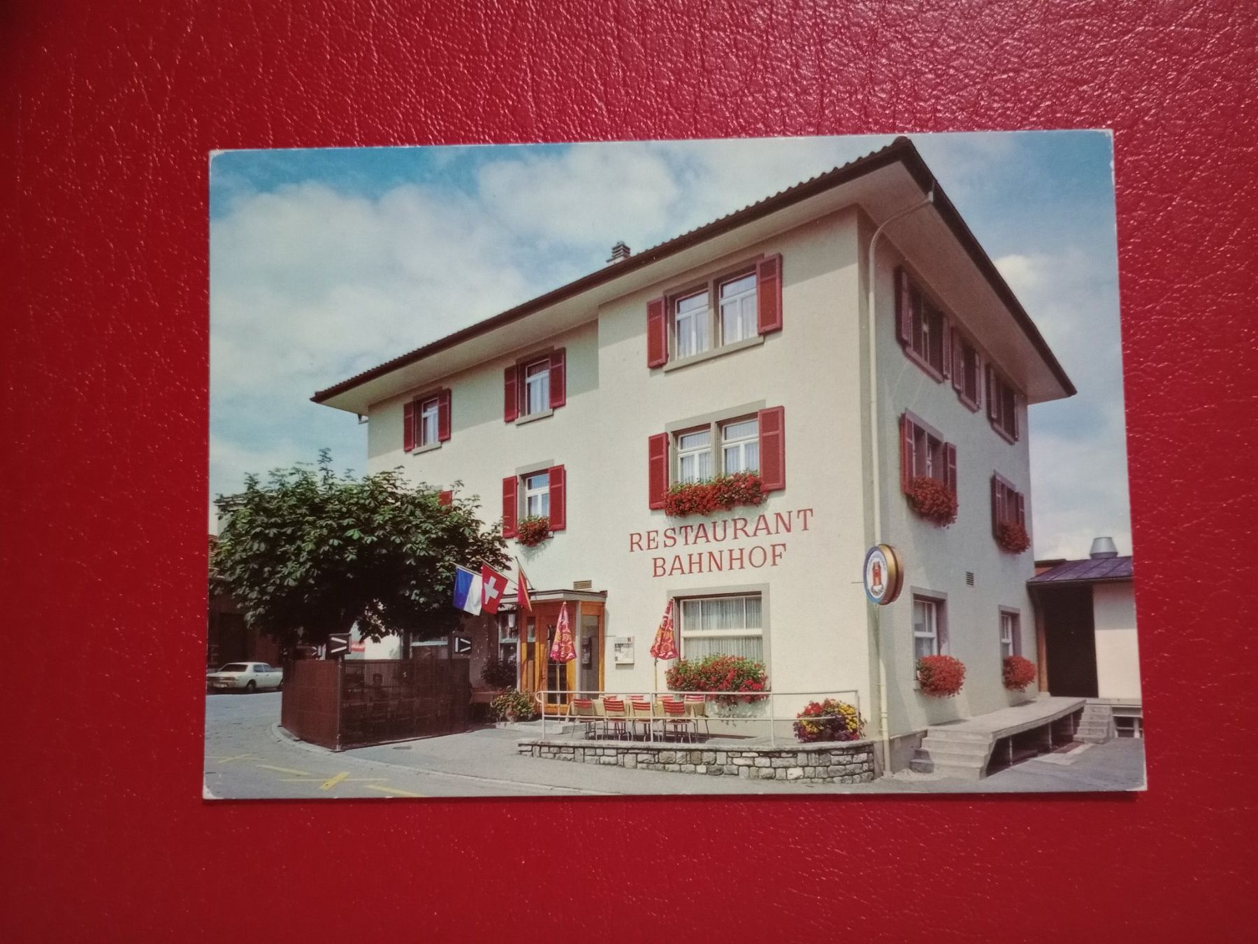 Cartoline postali: Beromünster Luzern Restaurant Bahnhof – Usato da Küttigen venduto da Melisch1000