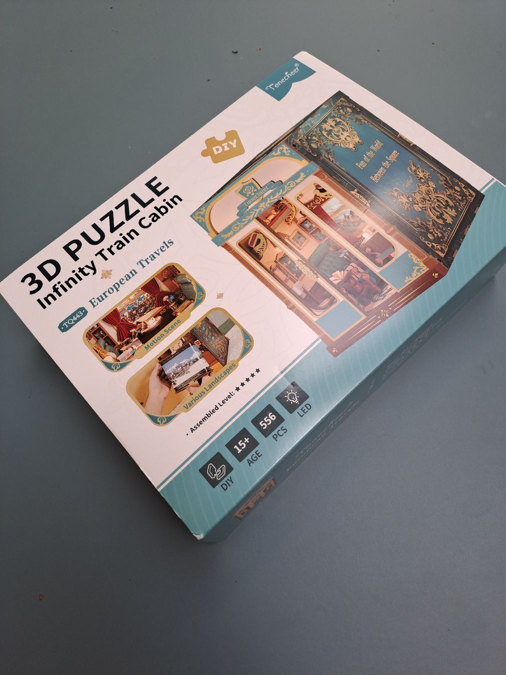 Puzzle: Puzzle 3D Infinity Train Cabin nuovo 556 pezzi – Nuovo e nell'imballaggio originale da Breno venduto da ann_rbw5 3
