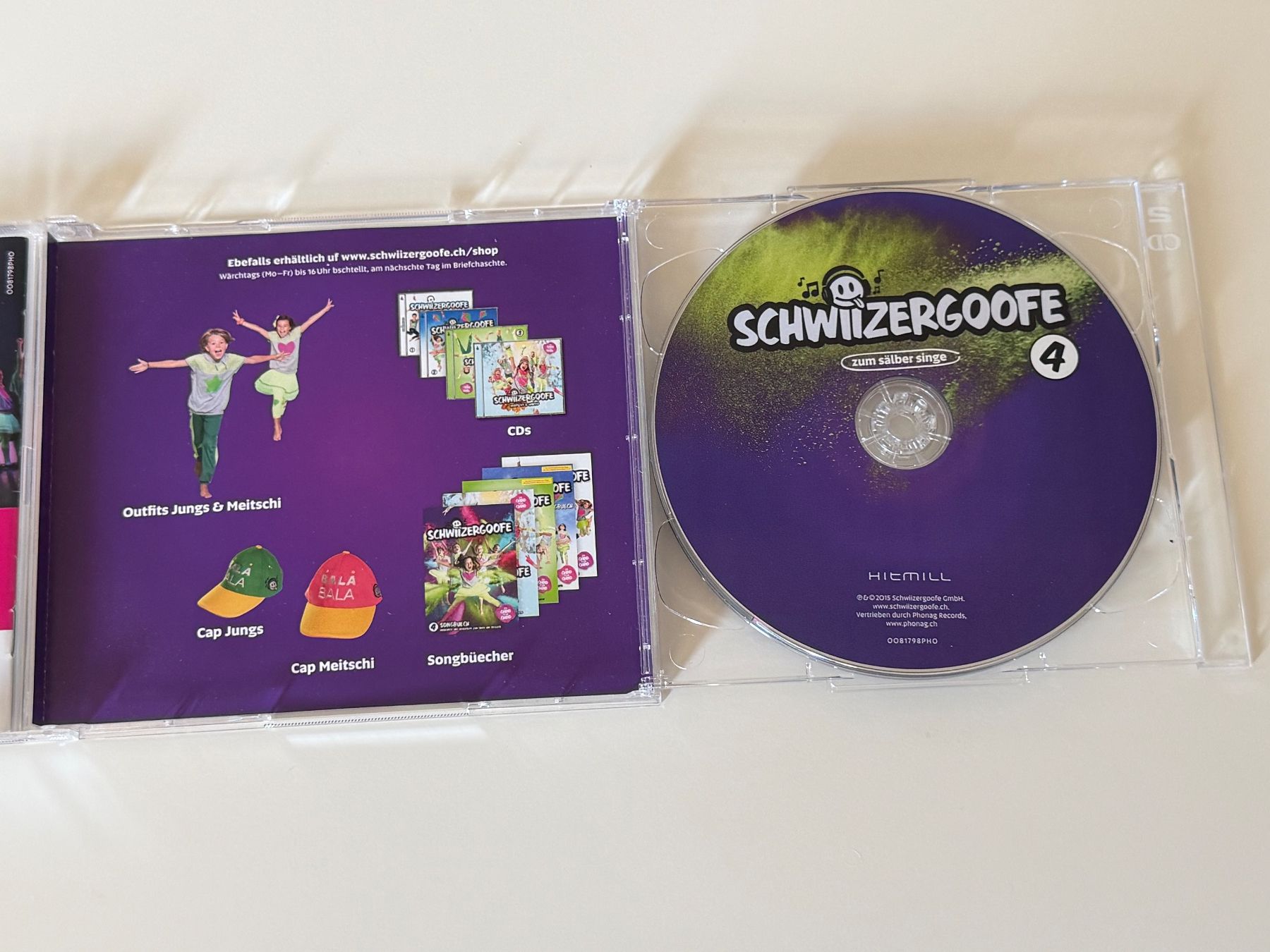 CD: Schwiizergoofe 4 - Vo Chind für Chind – Usato da Altstätten SG venduto da sheamus 3