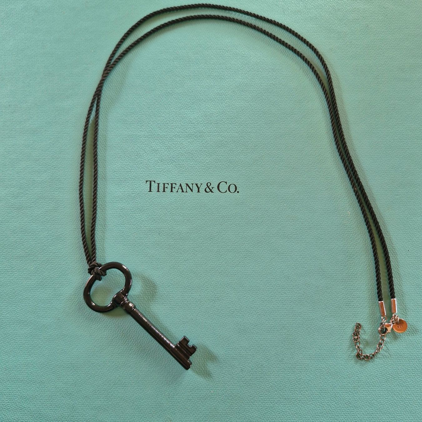 Tiffany & Co. Ketten: 🖤 Tiffany & Co. Oval Key Schlüssel Halskette 🖤 – Gebraucht aus Forch von nadinepalermo