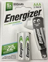 ENERGIZER EXTREME AAA Batterien | wiederaufladbar | 10 Stk.