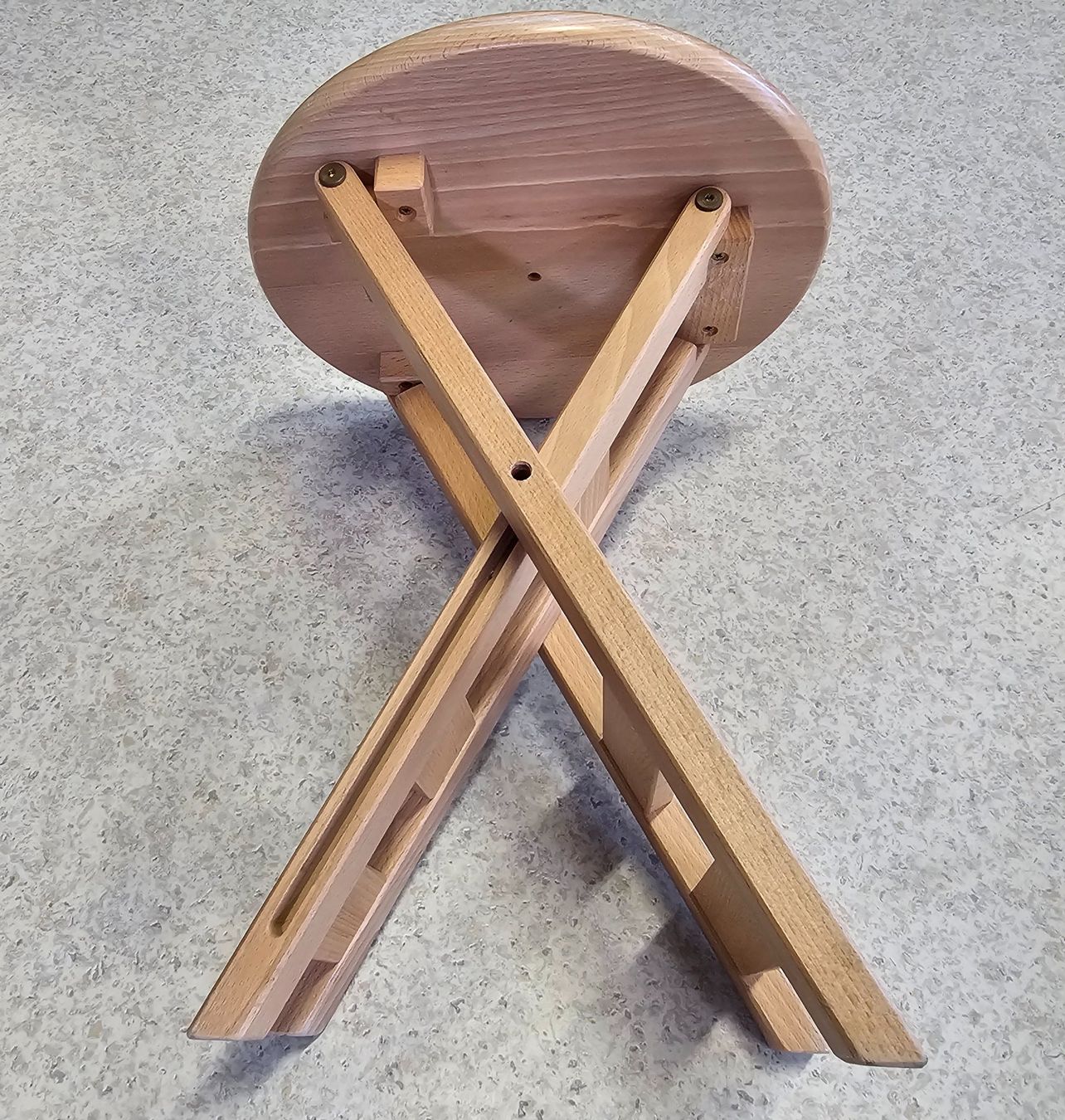 Sgabelli: 1 Stk. SUZY Style Hocker Höcker Stool Falthocker Klapphocker – Usato da Nottwil venduto da Wondewa-Shop 7
