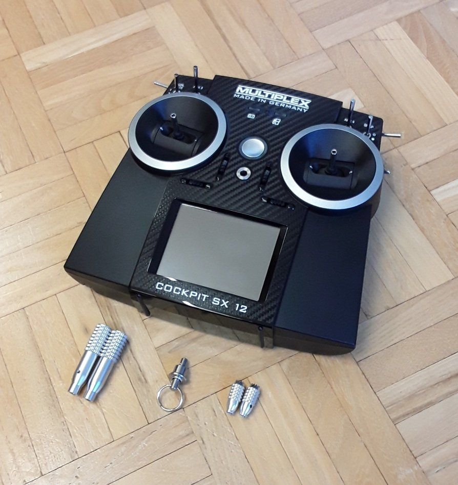 Multiplex Fernsteuerungen: Sender Multiplex Cockpit SX 12 – Neu (gemäss Beschreibung) aus Wisen SO von Quo_usque_tandem