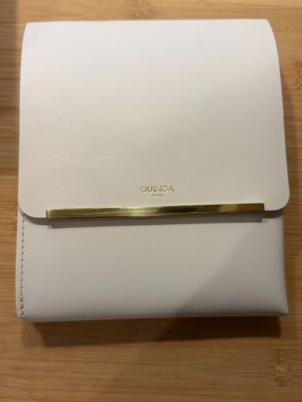 Tasche Quinoa Paris weiss Faux Leder neu mit Originalbox