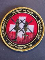 Luftwaffe Abzeichen Badge Search and Rescue Heli Gold Klett