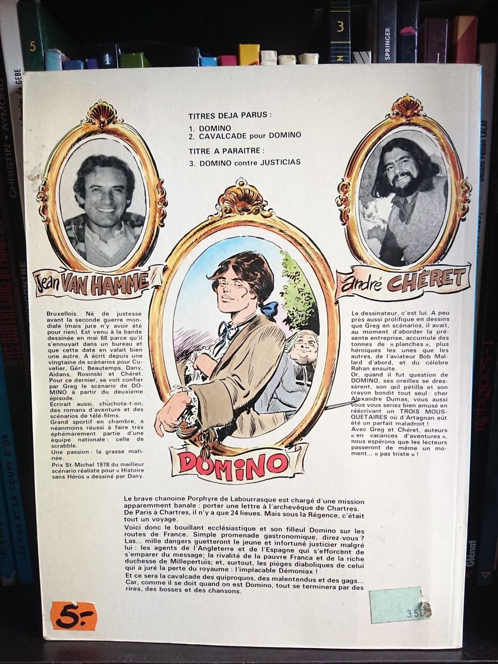 BD: Cavalcade pour Domino EO (Chèret) – D'occasion à Farvagny-le-Grand par LaCaverne 1