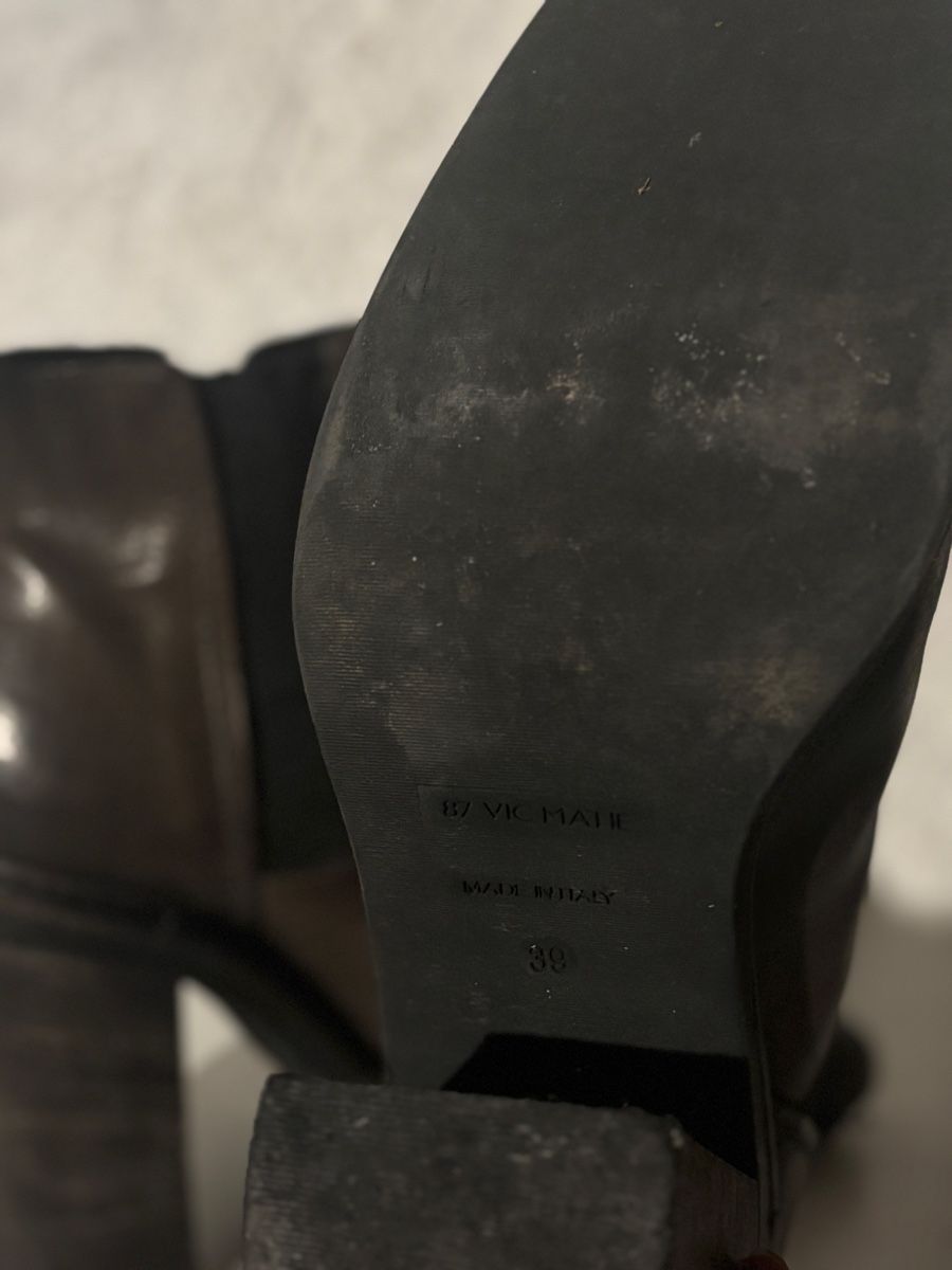 Vic Matié Scarpe da donna: Stiefeletten braun Leder – Usato da Zürich venduto da YA-LE 2