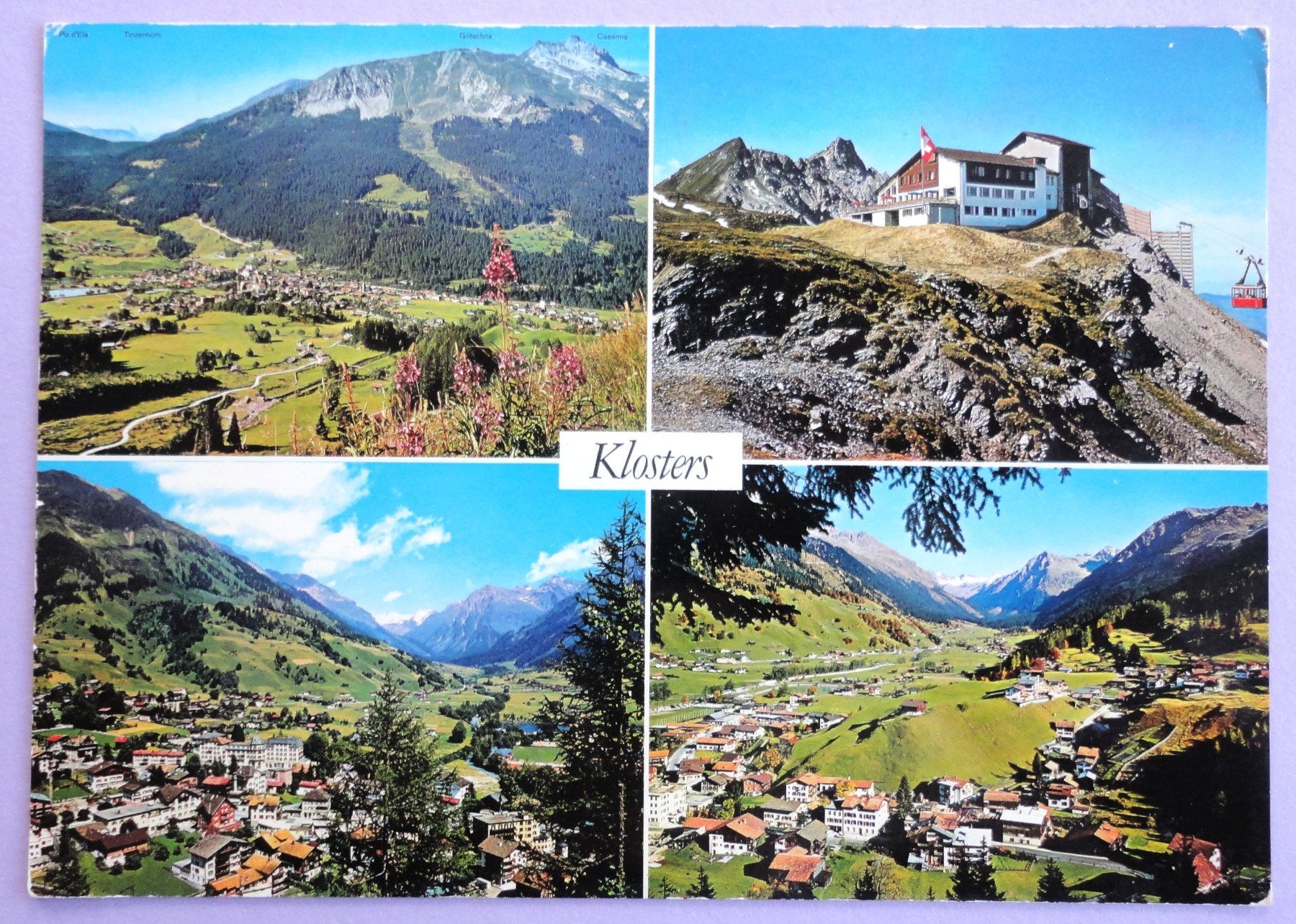 Cartoline postali: Klosters (1200 m) – Usato da Fétigny venduto da Billy2miny