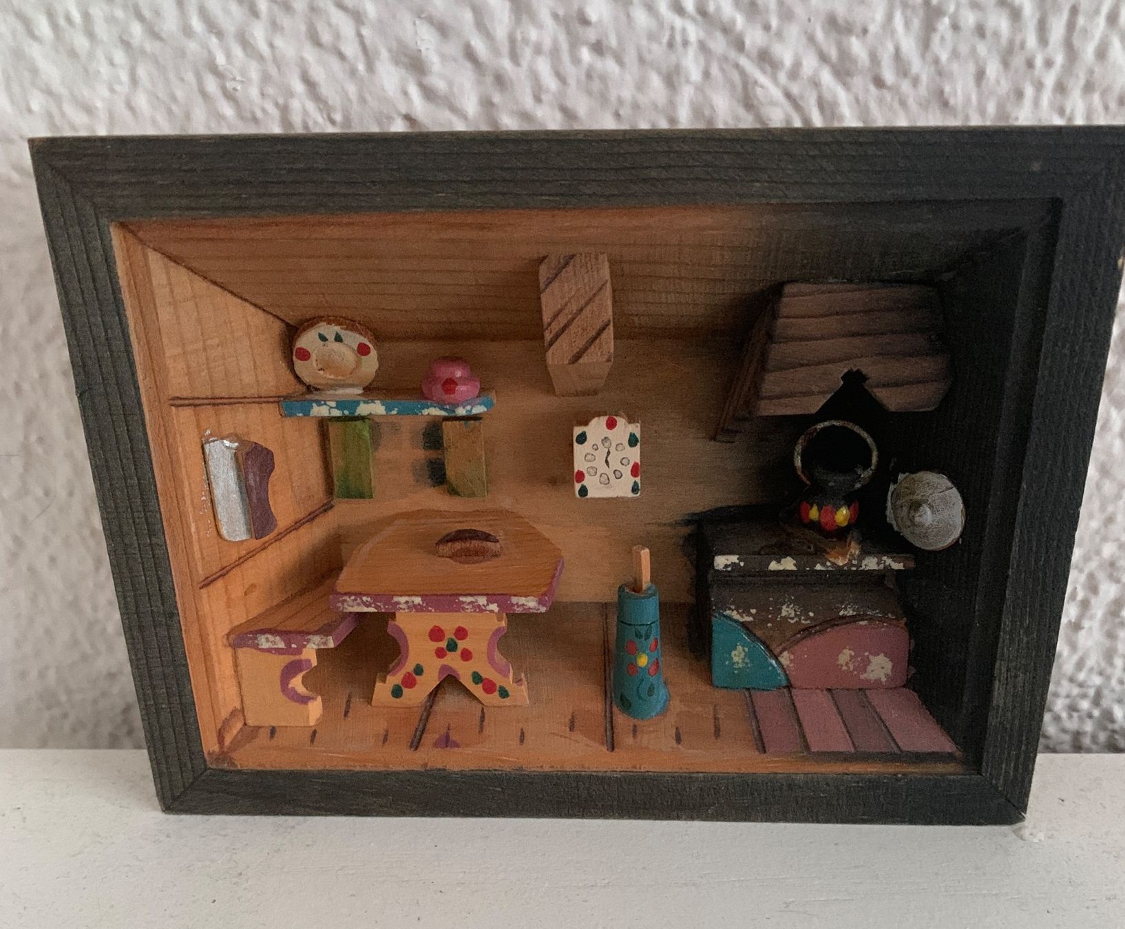Xilografie: 3 D Holz Bild – Usato da Biel/Bienne venduto da Katja01112