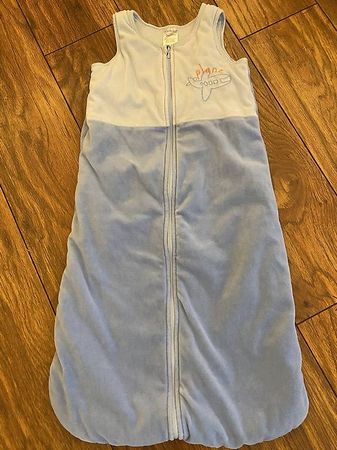 Grenouillère bébé bleu 90cm