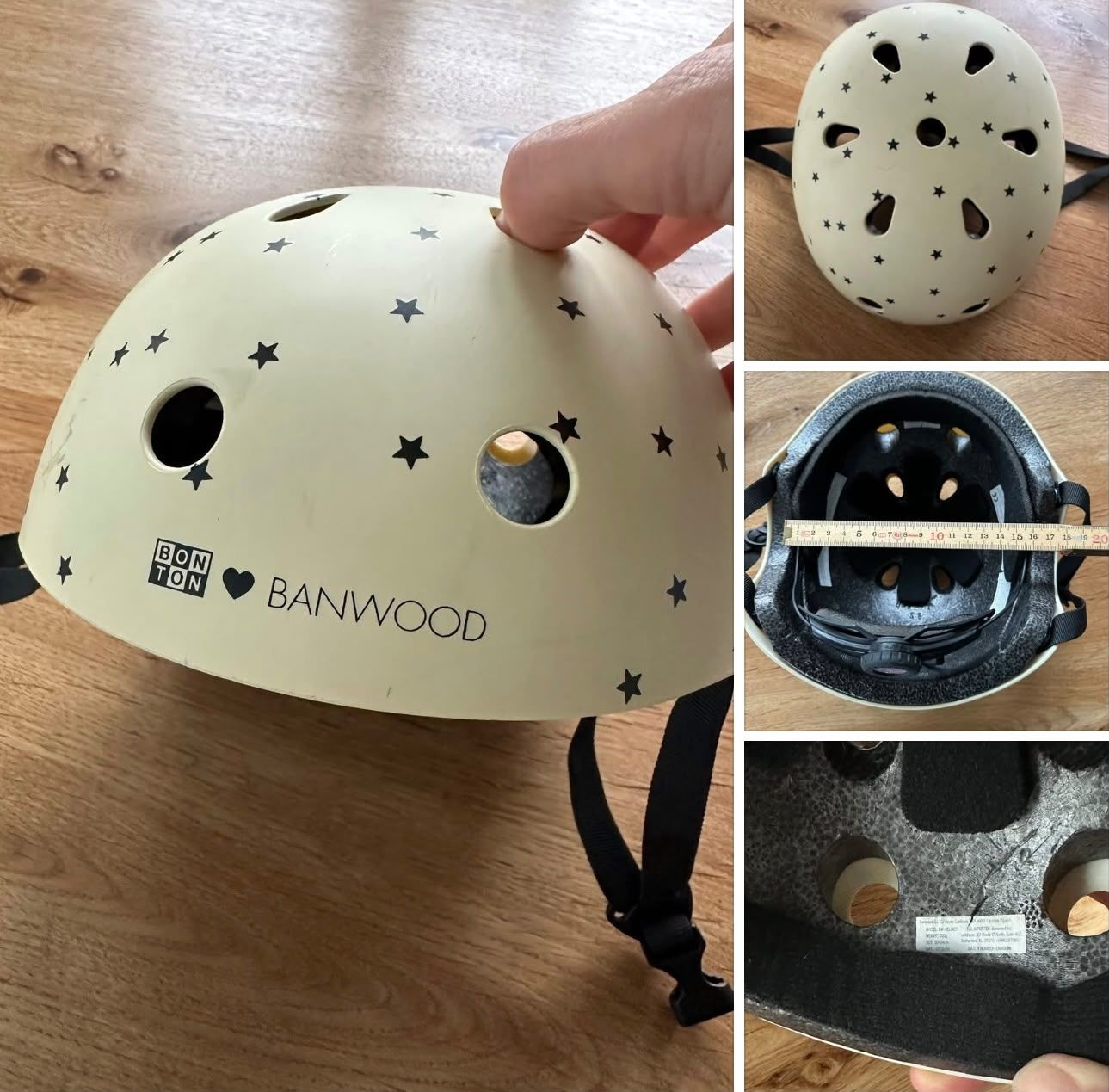 Caschi: Banwood Kinderhelm Grösse 50-54 – Usato da Appenzell venduto da Loesele