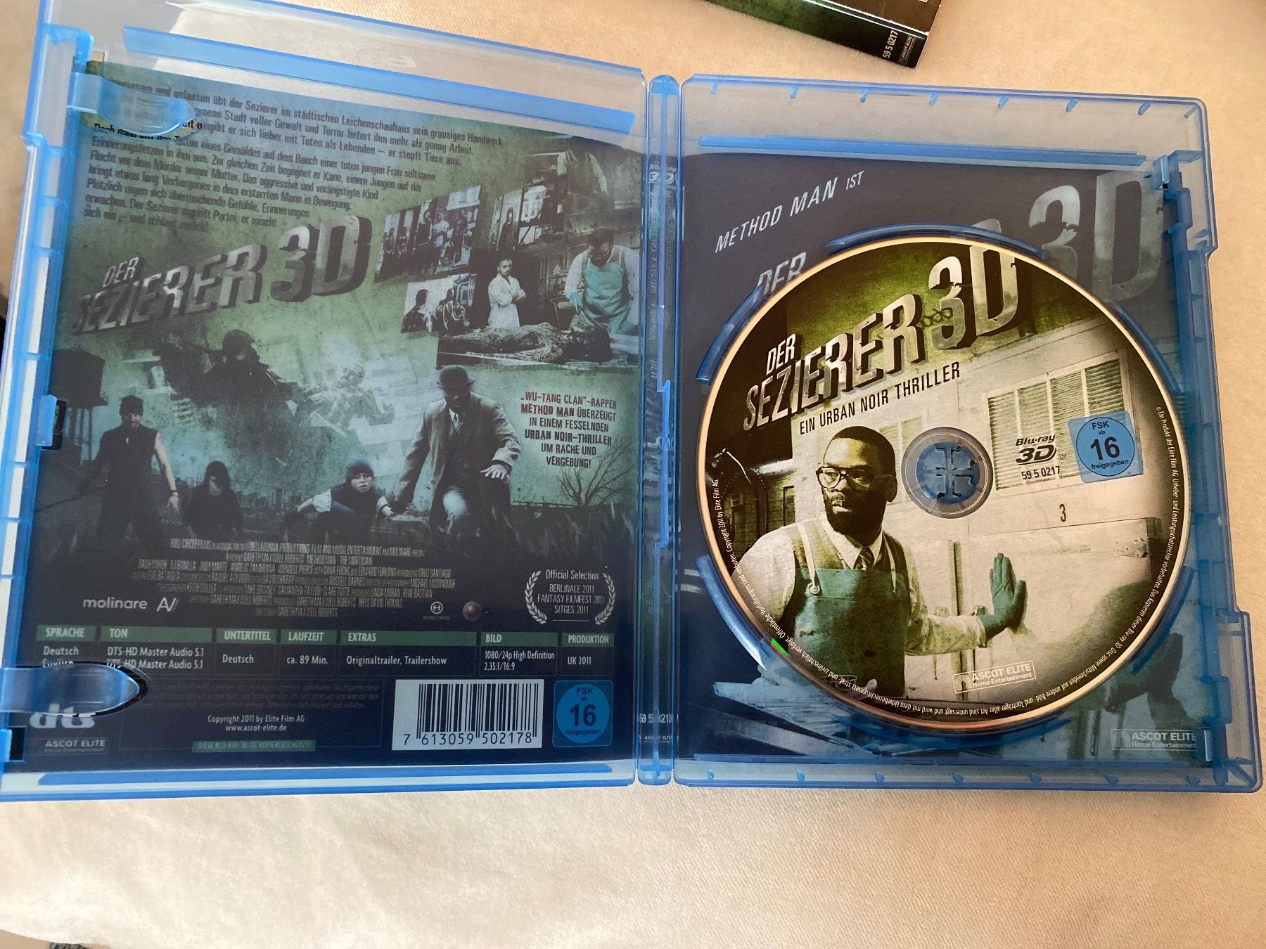 Tutti i DVDs: Der Sezierer 3D Blu-ray – Usato da Dübendorf venduto da GinaGiulia 2