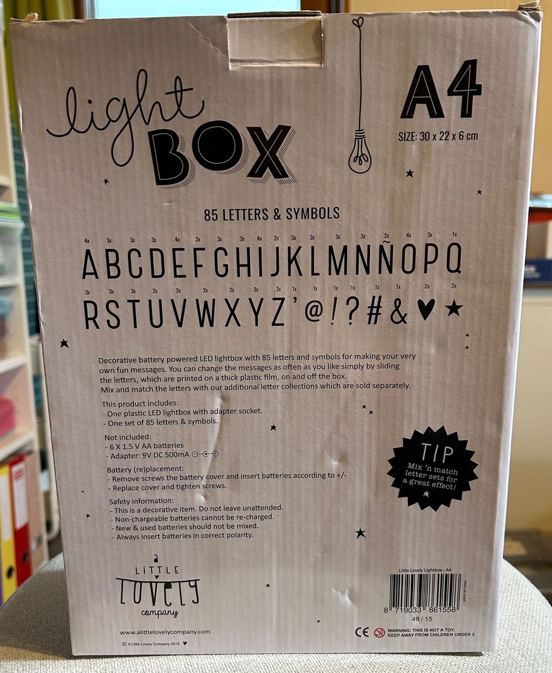 Tutte le decorazioni: Lightbox A4 avec accessoires – Nuovo (secondo la descrizione) da Bouveret venduto da sev_qj7l 1
