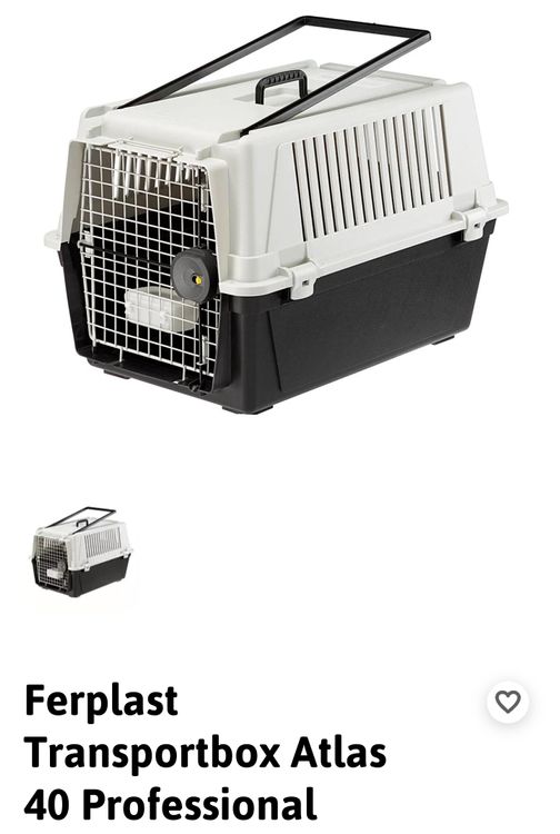 Ferplast Transportbox Atlas 40 Professional | Kaufen auf Ricardo