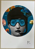 KeC: Fornasetti diving in the Maldives, signiert 3/10