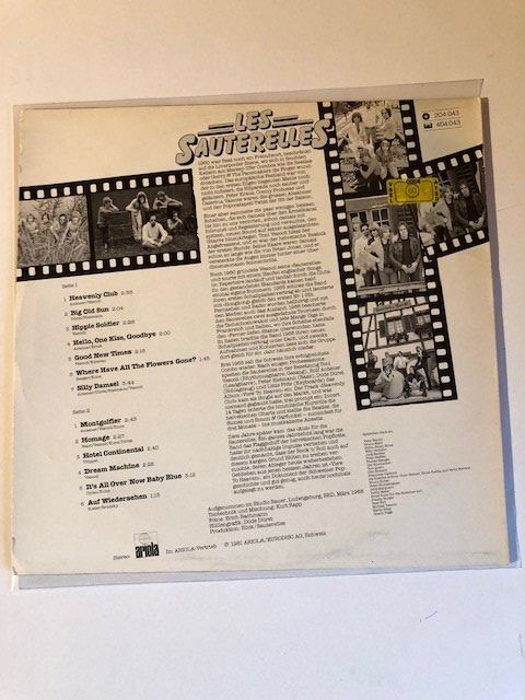 Dischi in vinile: Les Sauterelles – Usato da Aarwangen venduto da Jukebox3 3