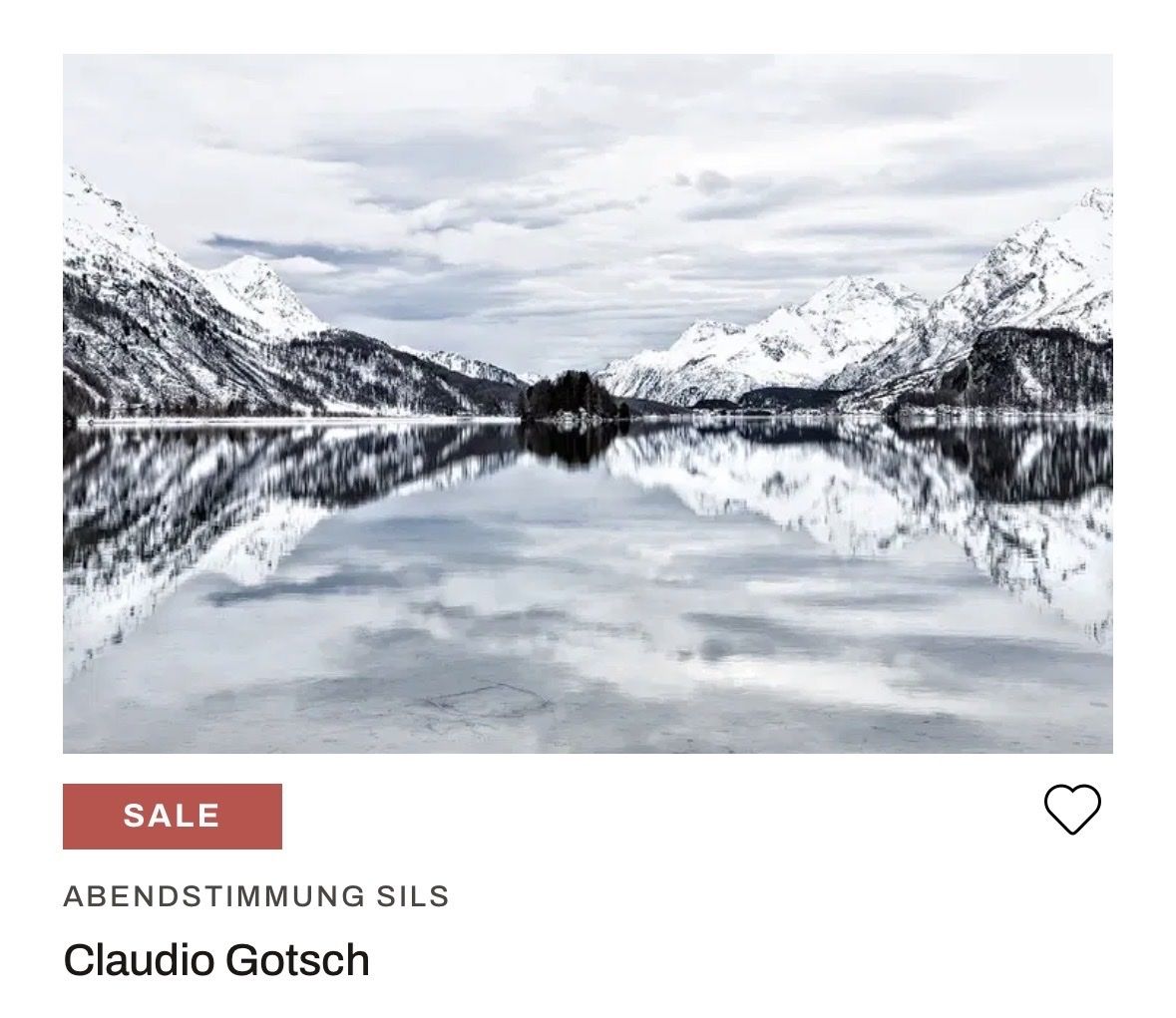 Dipinti: Claudio Gotsch Painting - Abendstimmung Sils - Unique – Nuovo (secondo la descrizione) da Zürich venduto da duc_pjh7