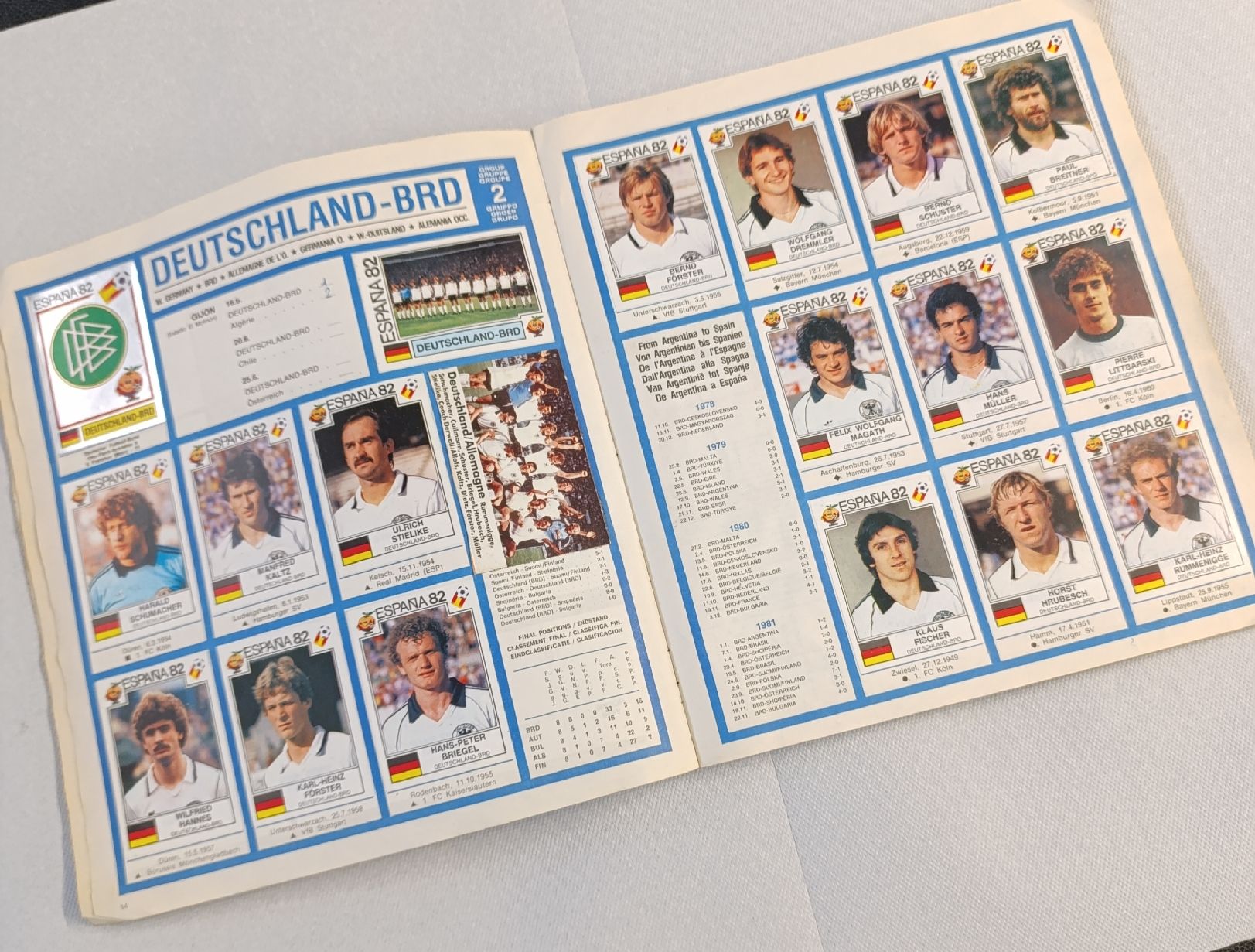 Panini Sammelbilder & Trading cards: Panini/ WM/ España 82 – Gebraucht aus Avry-sur-Matran von dav_nm5p 5
