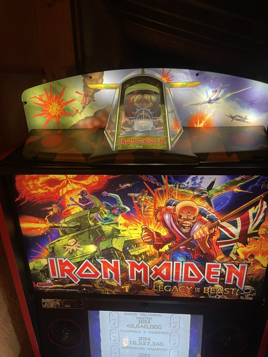 Stern Pinball Flipper: Je vends flipper stern Iron Maiden LE – Usato da Les Brenets venduto da serialdrink 6