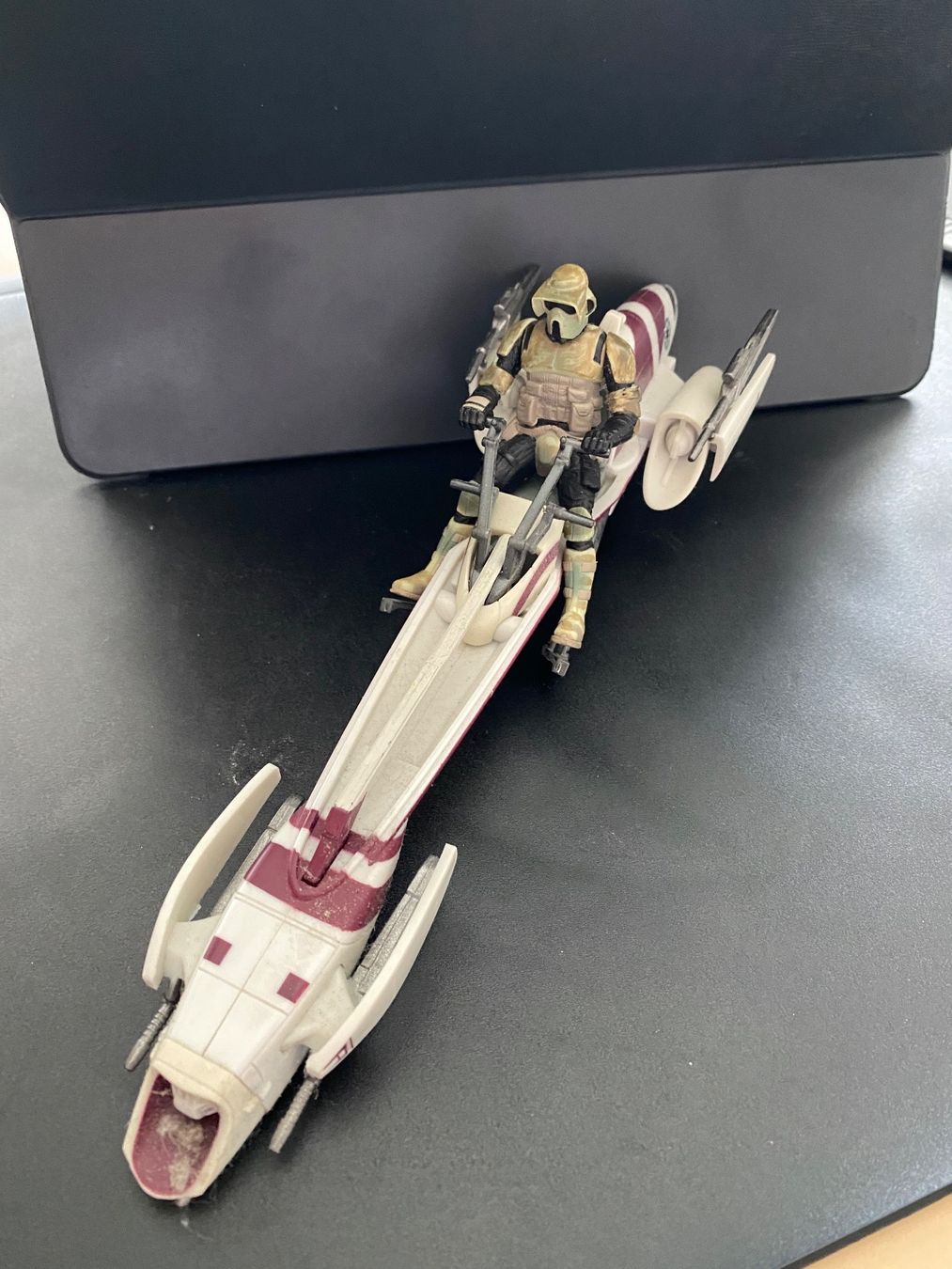 Star Wars Giocattoli: Kashyyyk Scout Trooper with Speeder – Usato da Zürich venduto da Yves_lk 1