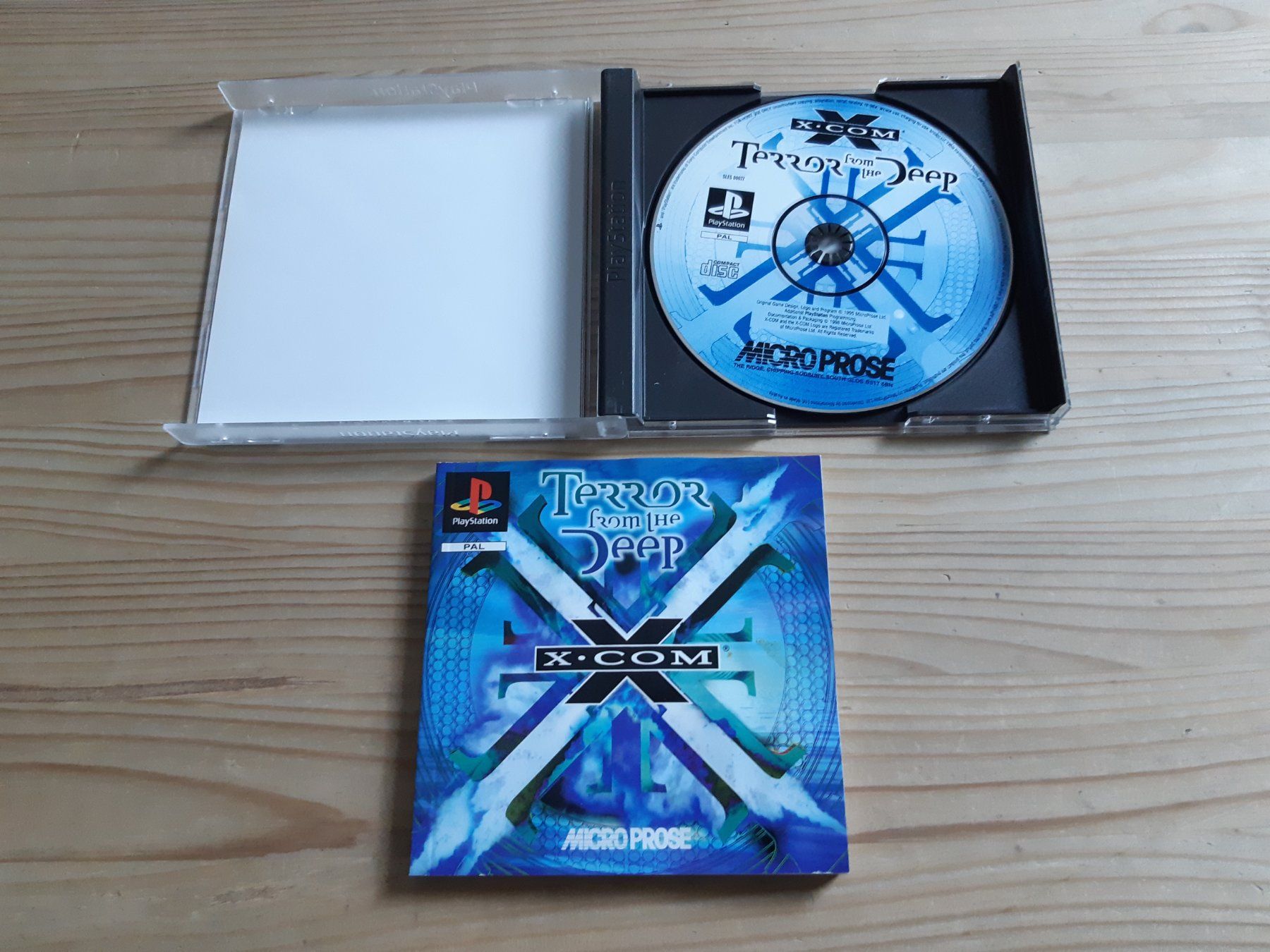 Sony Spiele: X-Com Terror from the Deep Xcom PS1 – Gebraucht aus Welschenrohr von  1