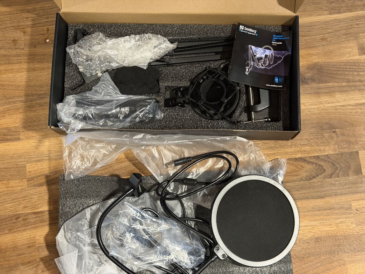 Microphones: Sandberg Streamer USB Microphone Kit – Neuf (Voir description) à Luzern par silvan.link 1
