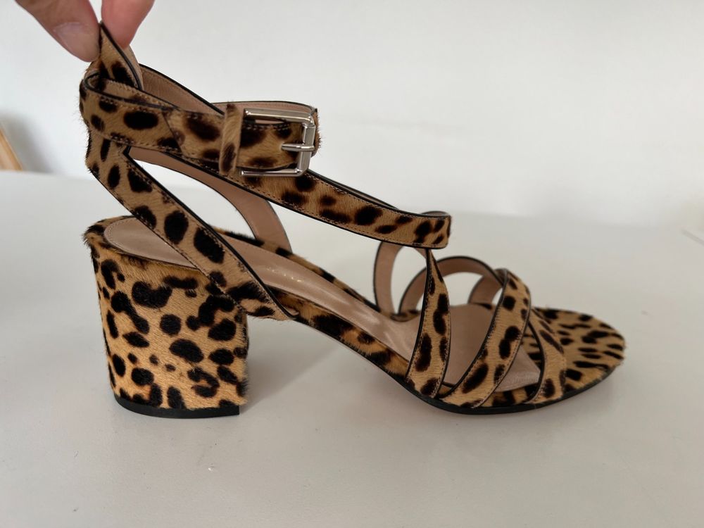 Sandales Gianvito Rossi Lucrezia Pointure 39 - Cuir Argenté, Talon 11 Cm