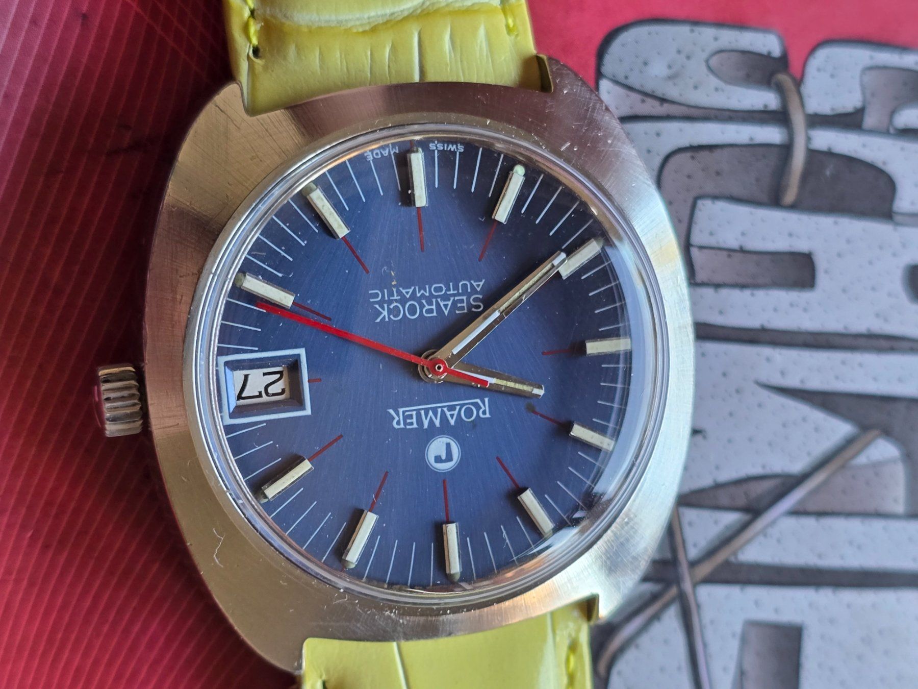 Roamer Orologi: 12 Roamer Searock Automat Date – Usato da Muri AG venduto da Corredor 4
