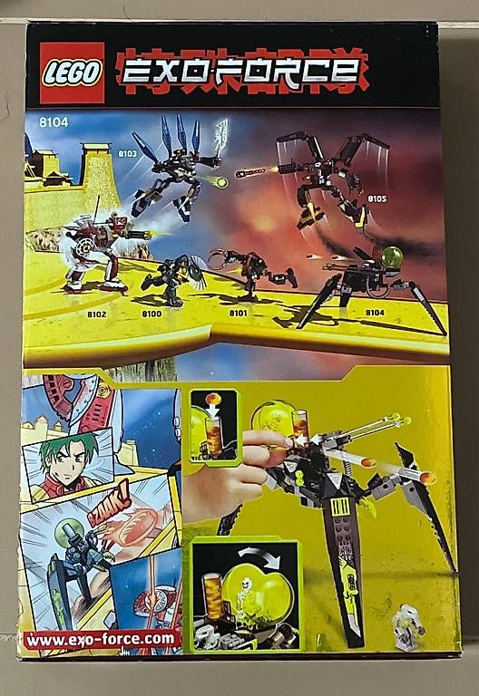 Lego Spielzeuge: LEGO Exo-Force 8104 Shadow Crawler | Neu & ungeöffnet – Gebraucht aus Heimberg von Venom11 1