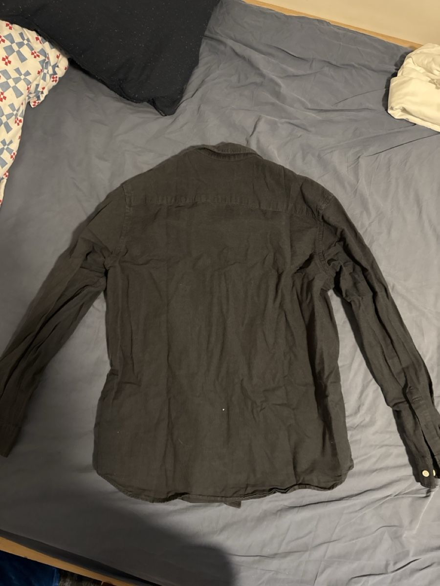 H&M Chemises: Herren Hemd H&M Regular Fit Grösse L dunkelgrau – Neuf (Voir description) à zürich par sel_c7gk 1