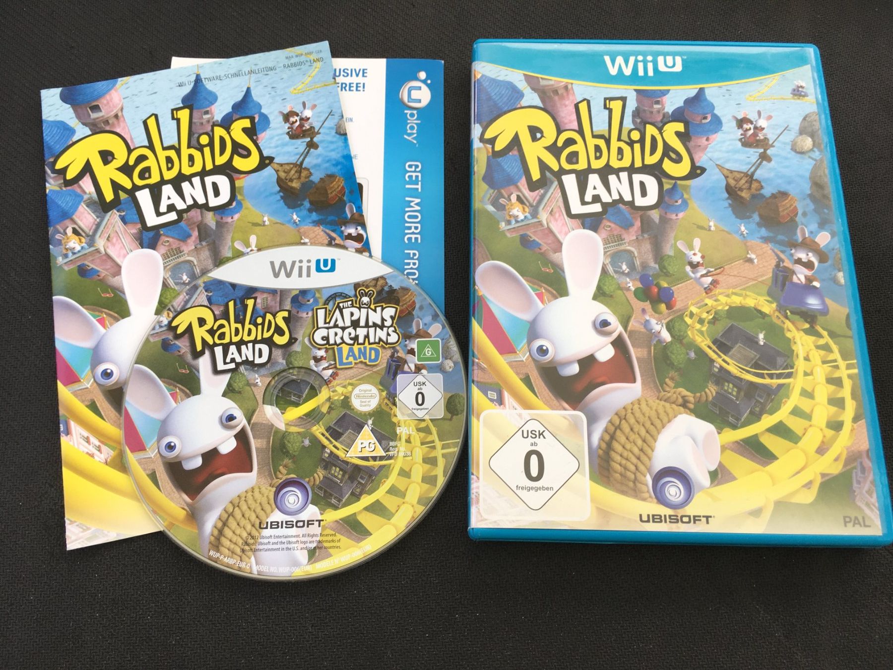 Nintendo Giochi: Rabbids Land - Nintendo Wii-U – Usato da St.Gallen venduto da MedienJoe