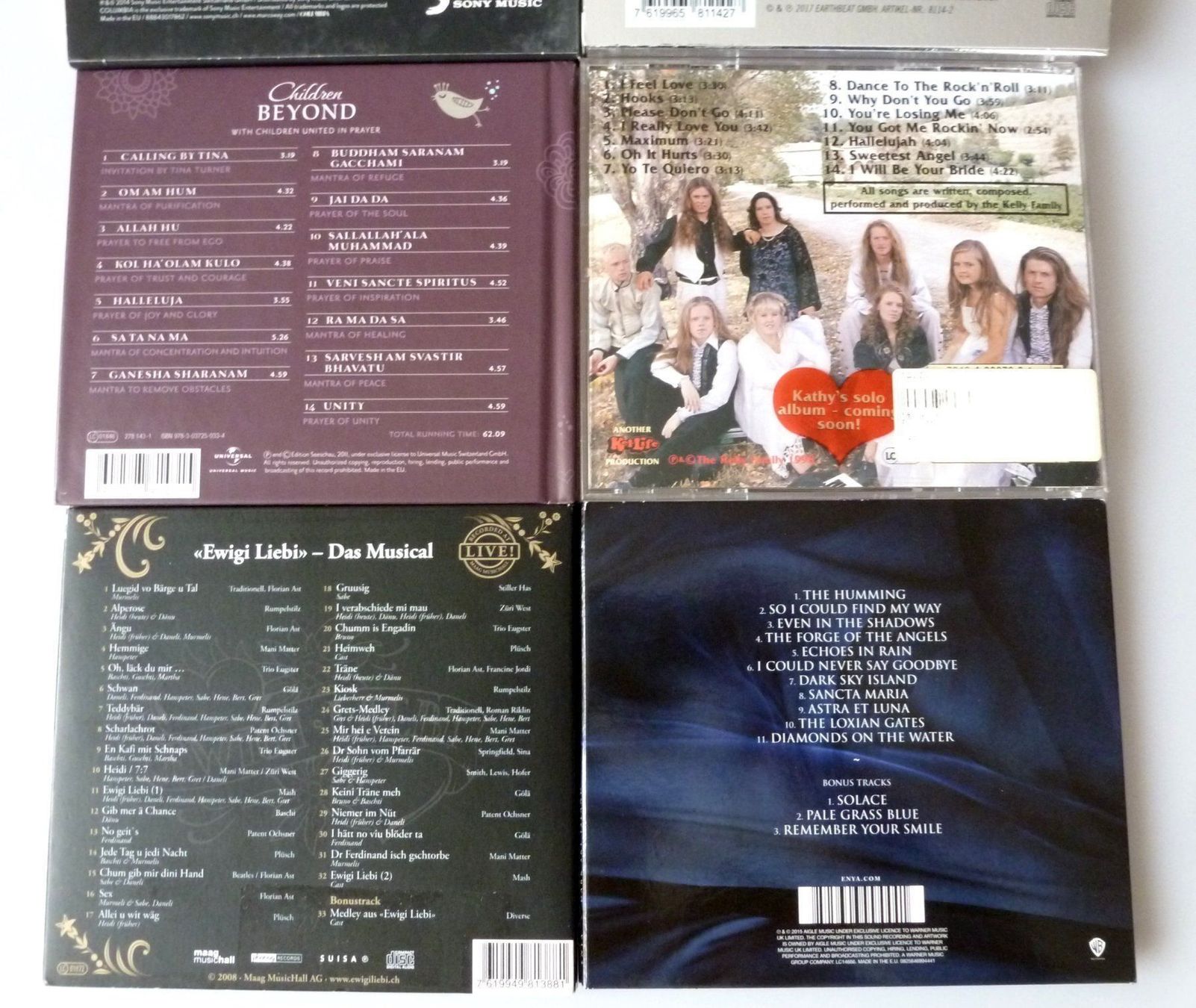 CD: CD-Set Nr. 11 - 7 Musik-CDs – Usato da Mauren venduto da Yeelen 3