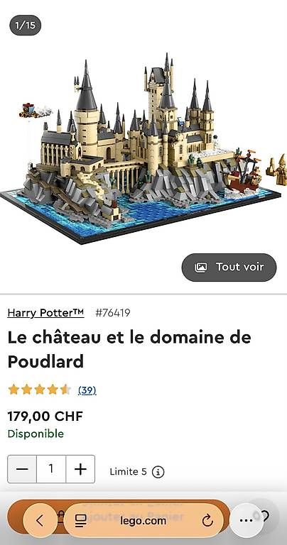 Kit di costruzioni: Lego Harry Potter  – Usato da lausanne venduto da remich01 1