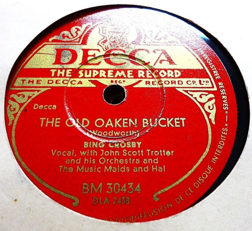 Dischi in vinile: Bing Crosby, Album mit 12 Schellackplatten – Usato da Hemishofen venduto da Phonomandy 1