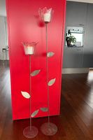 Kerzenständer in Tulpenform