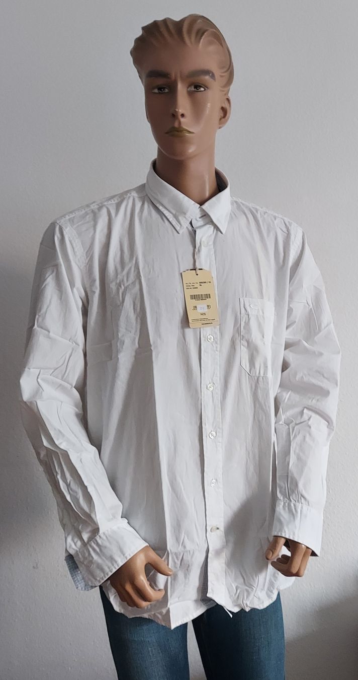 Camicie: Neues Camel Active Herren Hemd Gr. XL, Regular fit weiss – Nuovo e nell'imballaggio originale da Basel venduto da Mazzo84