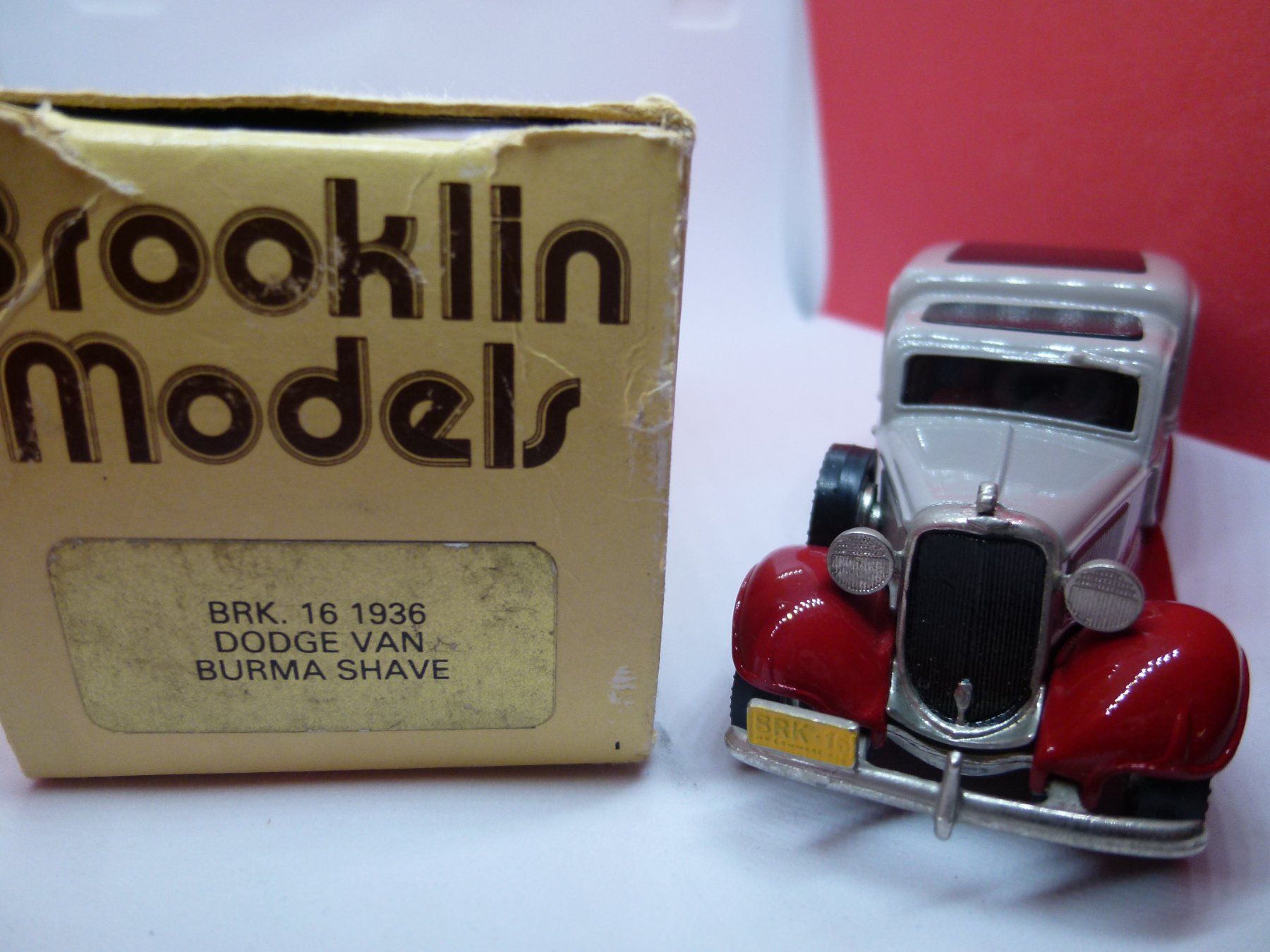 Brooklin Modellini d'auto: BROOKLIN - Dodge Van "Shave" 1936 - NEW in OVP – Nuovo (secondo la descrizione) da Reiden venduto da mondial2 1