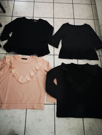 (H3)  4 x HALLHUBER Pullover gr. L (42)  Wenig gebraucht