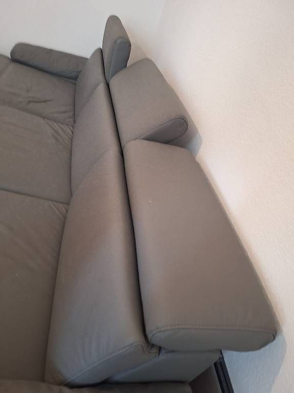 Sofas: Ecksofa Leder grau guter Zustand – Gebraucht aus Basel von Petergunn 3
