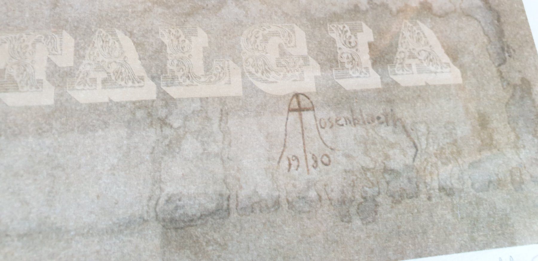 Grafica & Litografie: Lithographie Arturo Rosenblueth – Usato da Emmen venduto da magelan 4