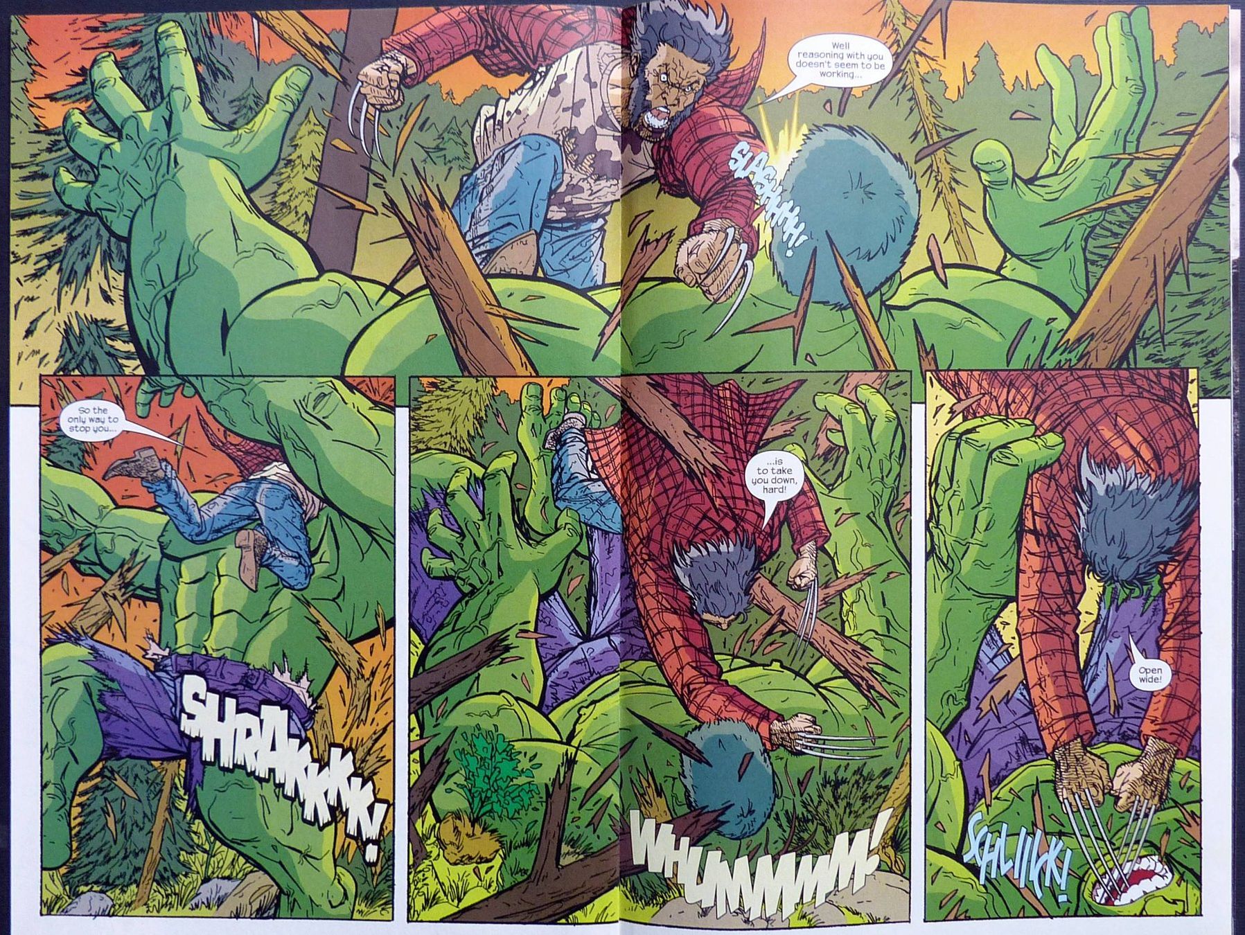 Fumetti: HULK WOLVERINE SIX HOURS COMPLETE 4 PART STORY MARVEL 2003 – Usato da Lugano venduto da YouWantUS 5