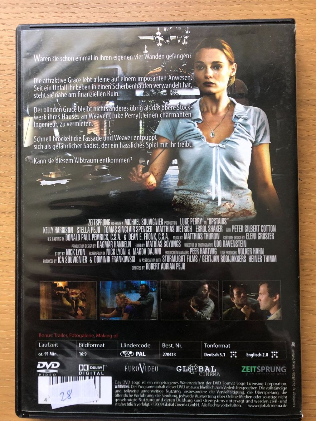 Tutti i DVDs: Upstairs (2009) – Usato da Basel venduto da jannickpascal 1