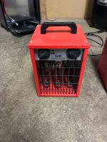 2x Forsberg Heizluefter 2kW, Rot, Top Zustand