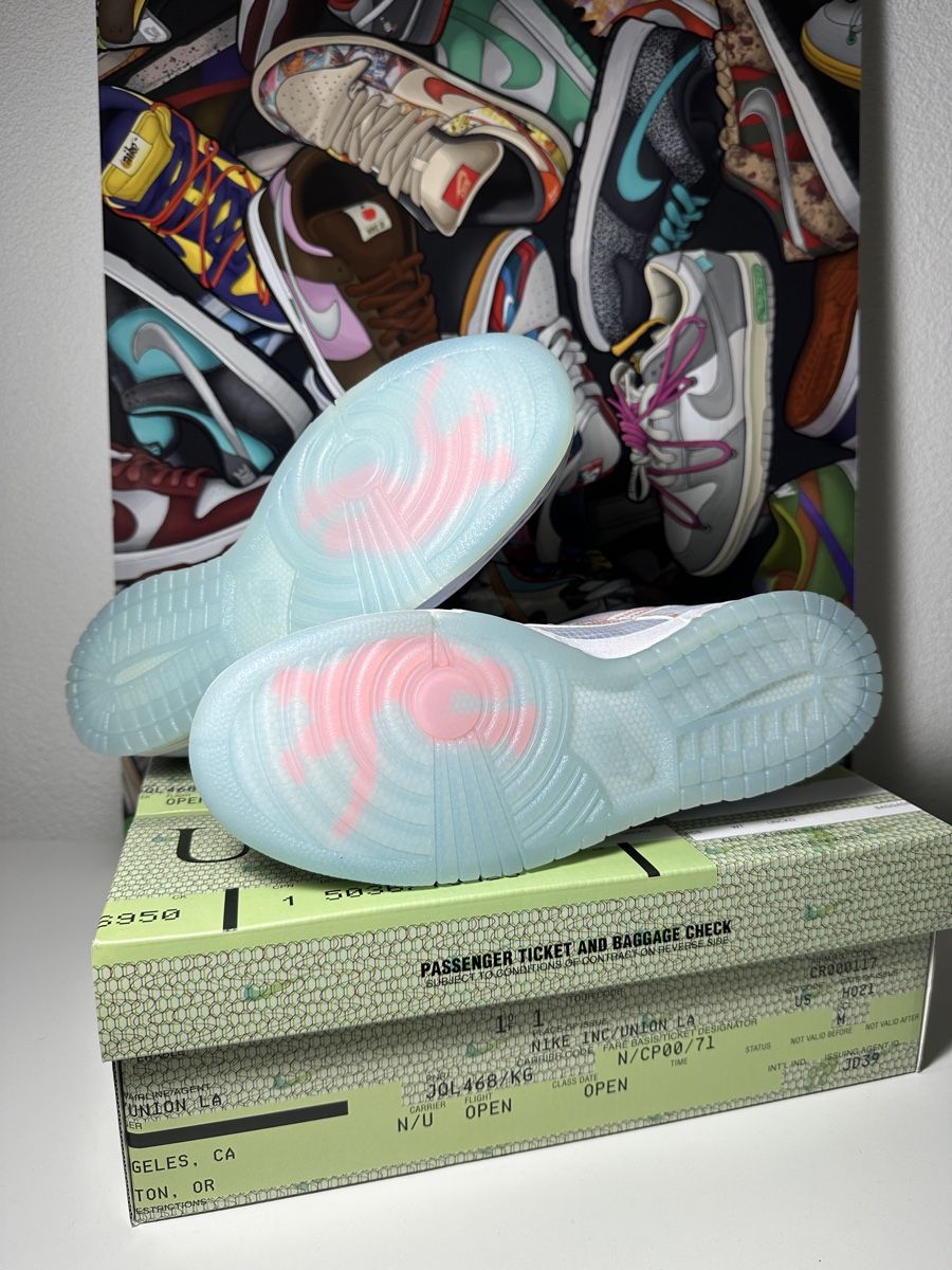 Nike Herrenschuhe: Nike Dunk Low Union LA Passport Pack Argon Gr. 42.5 – Neu und originalverpackt aus Freidorf TG von kickznlacez 5