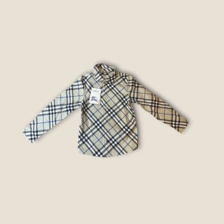 Burberry Kinderhemd 128 (8Y) Nova Check Beige