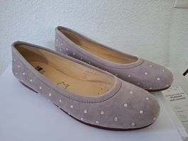 Geox, Ballerinas, Cuoio, Gr. 39