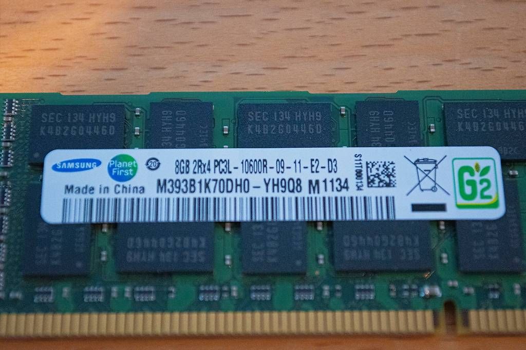 Samsung Memory / RAM: RAM DDR3 ECC 8GB - Prix pour le lot entier – Gebraucht aus Tatroz von schnibee 3
